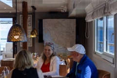 Voyage's dining / salon area